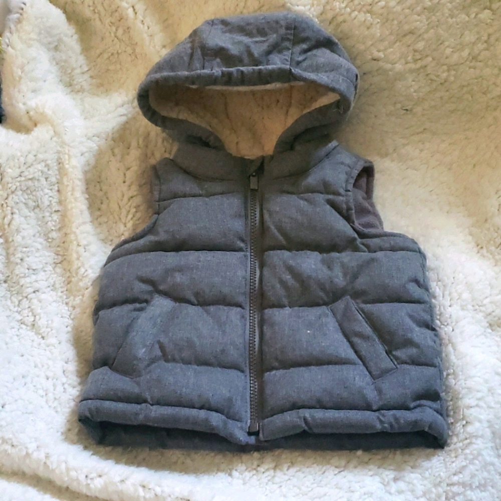 Baby Sherpa Lined Vest 12-18M